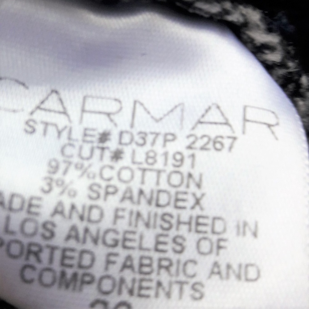 CarMar Camo Pants Jeans Skinny Mid Rise Spandex Los Angeles USA 26 - Picture 8 of 8